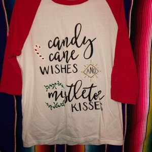 Raglan Christmas shirt